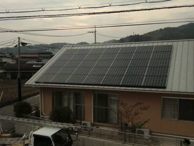 住宅用太陽光発電システムを設置してみて